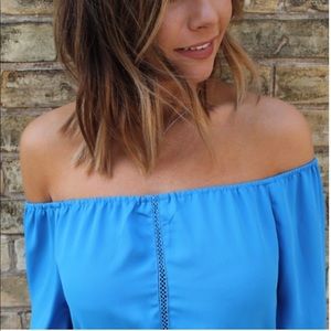 Off the shoulder shirt